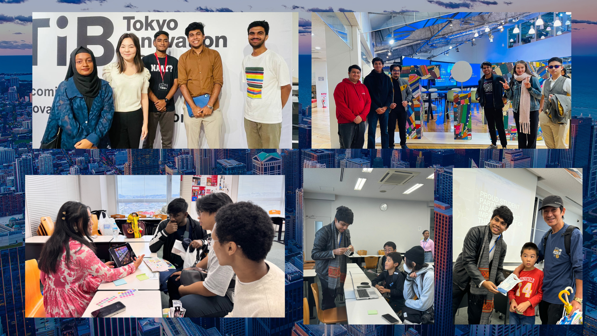 TIU Impact Hub at Tokyo Innovation events and international collaborations